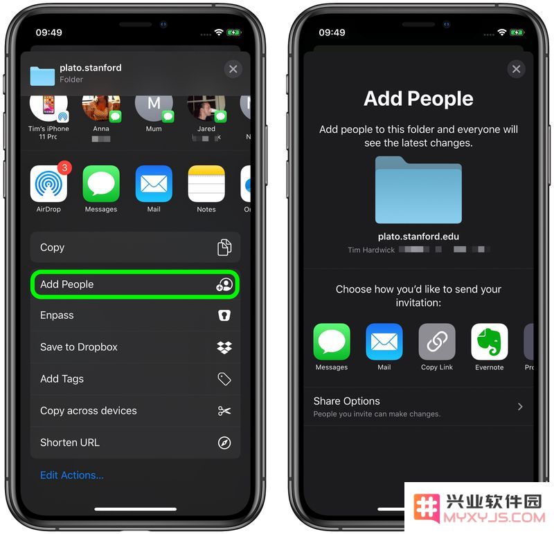 iOS 13.4 教程：如何在 iPhone 和 iPad 共享 iCloud 文件夹？