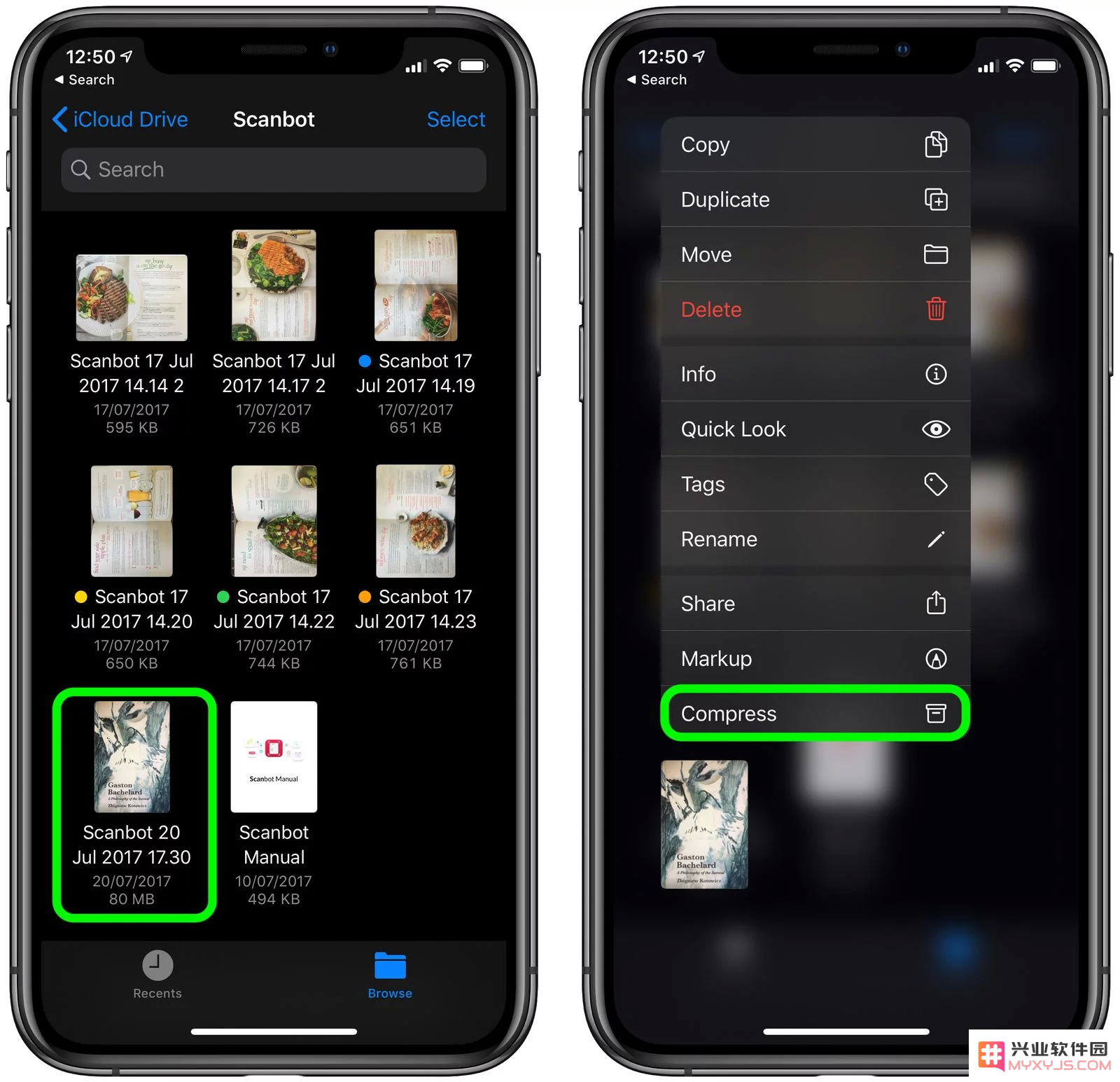 如何在 iPhone 上压缩和解压缩文件或文件夹？