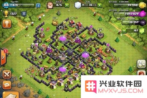 《部落冲突》八本漩涡阵详尽解析，大神分享最佳防守布局与攻略