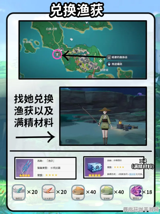 《原神》实时钓鱼位置更新-每日修正-亚马逊Luna平台-互动文字冒险-最佳装备搭配解析