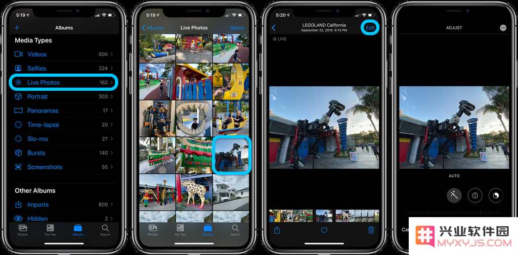 怎样关闭 iPhone 上已有照片的「实况照片」效果显示？