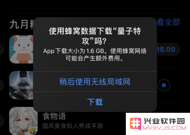 如何解决 iPhone 在使用移动数据下载应用时遇到的限制和问题？