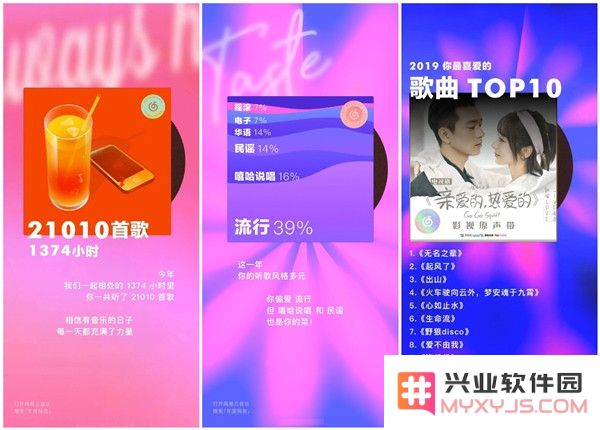 四大热门 App 发布个人年度使用总结，快来查看你的使用数据吧！