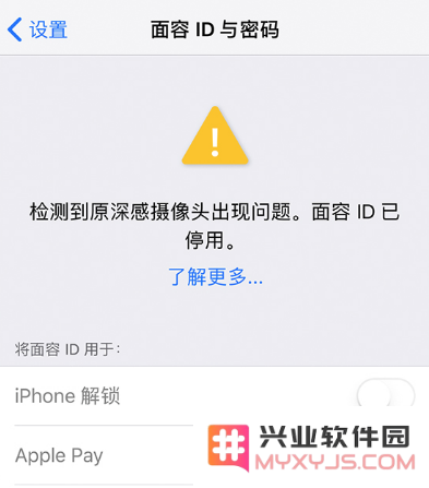 iPhone 出现提示“面容 ID 不可用”怎么办？