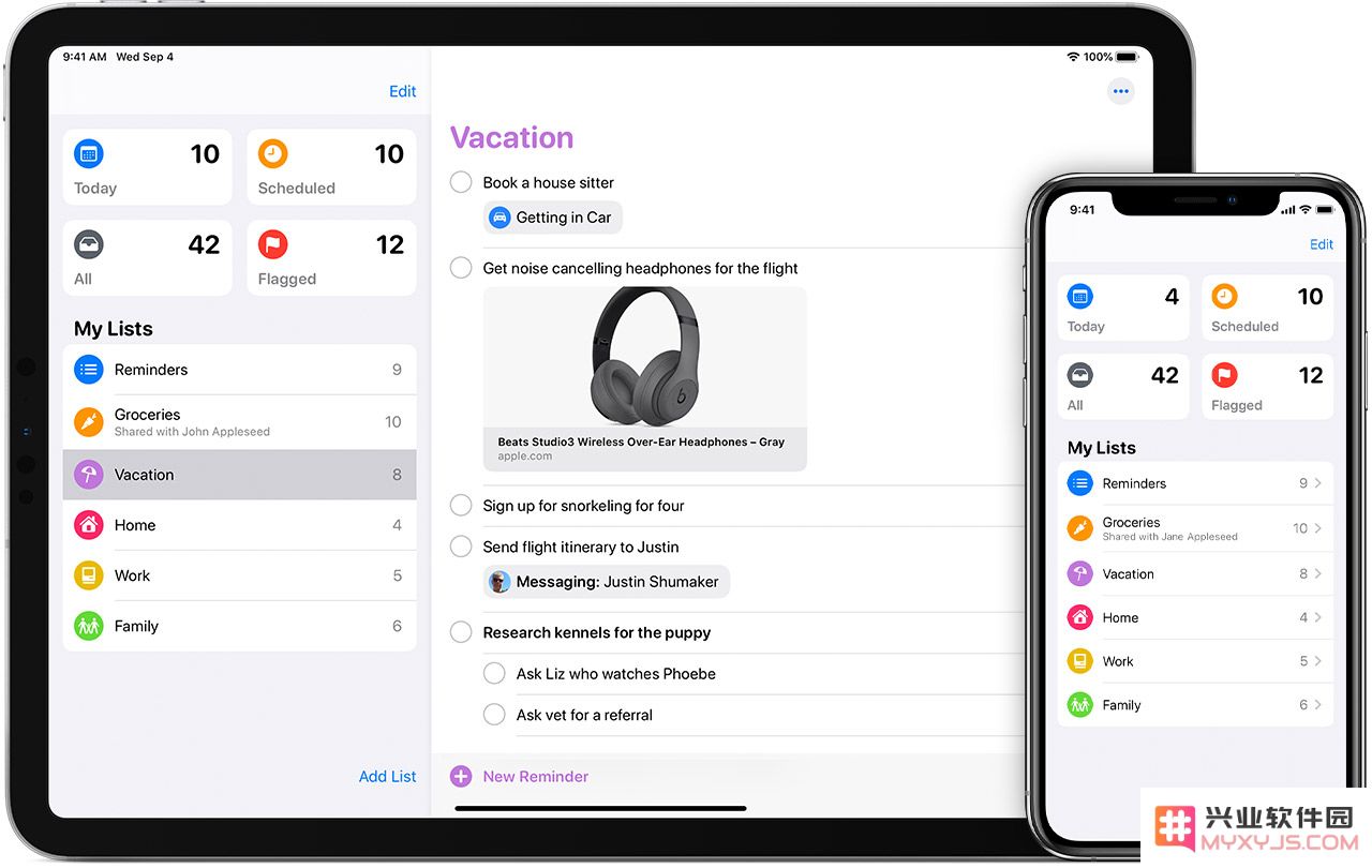 掌握使用列表功能来有效整理和管理 iPhone 上的提醒事项