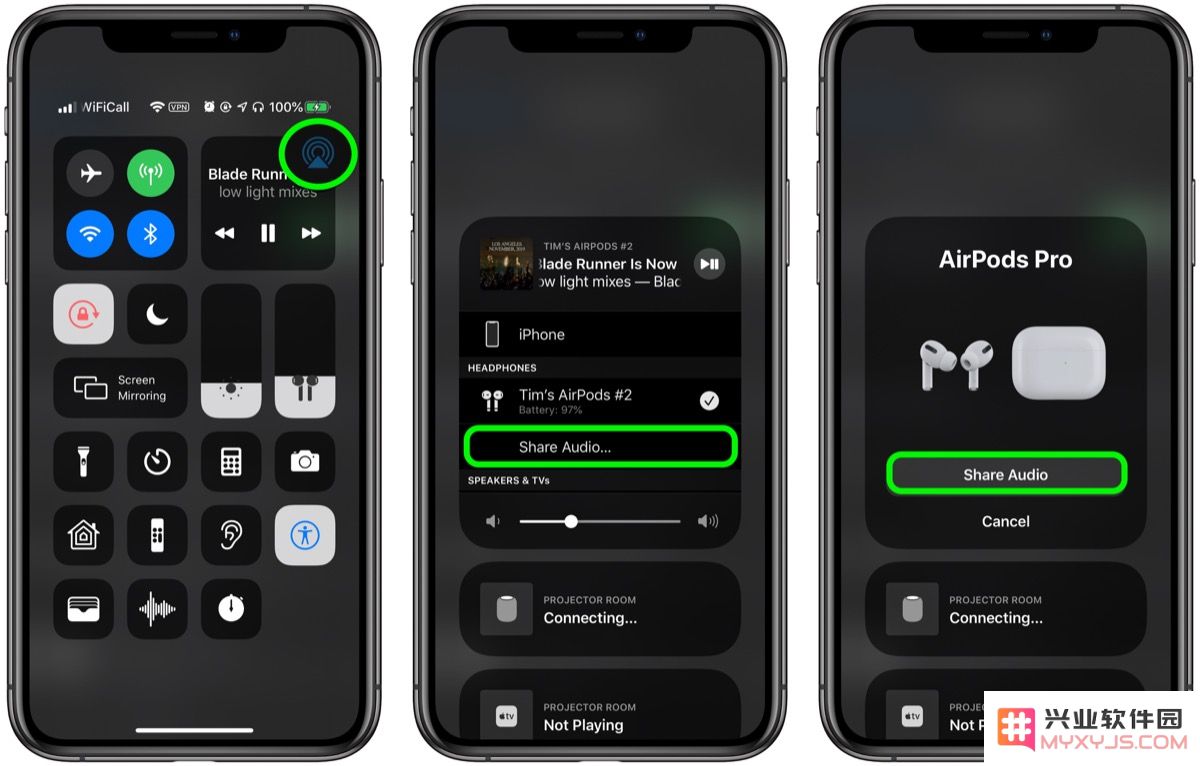 如何利用 iPhone 上的音频共享功能，快乐享受与两副 AirPods Pro 同时连接的无缝音频体验？