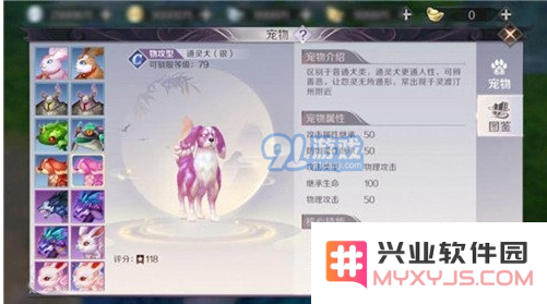 完美世界通灵犬宠物性能分析与图鉴详解，探索其魅力与特点