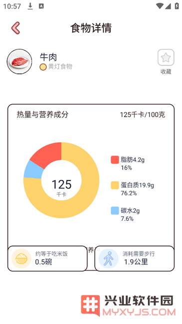 食物营养查询app