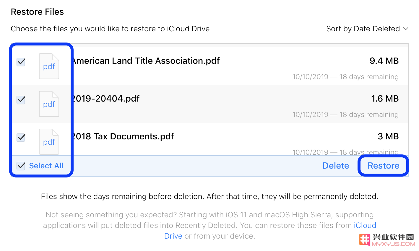 误操作删除 iCloud 文件怎么办？如何恢复丢失的  iCloud Drive 文件？