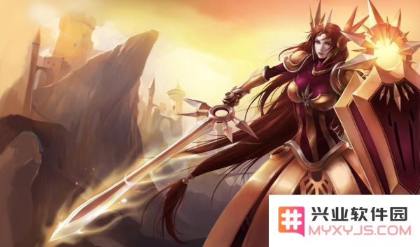 英雄联盟曙光女神高清