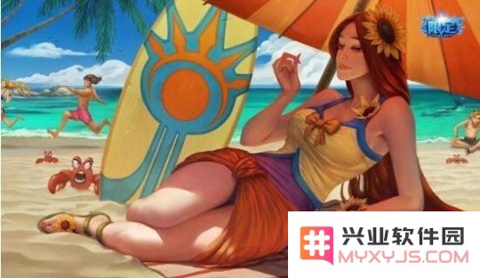 英雄联盟曙光女神泳装