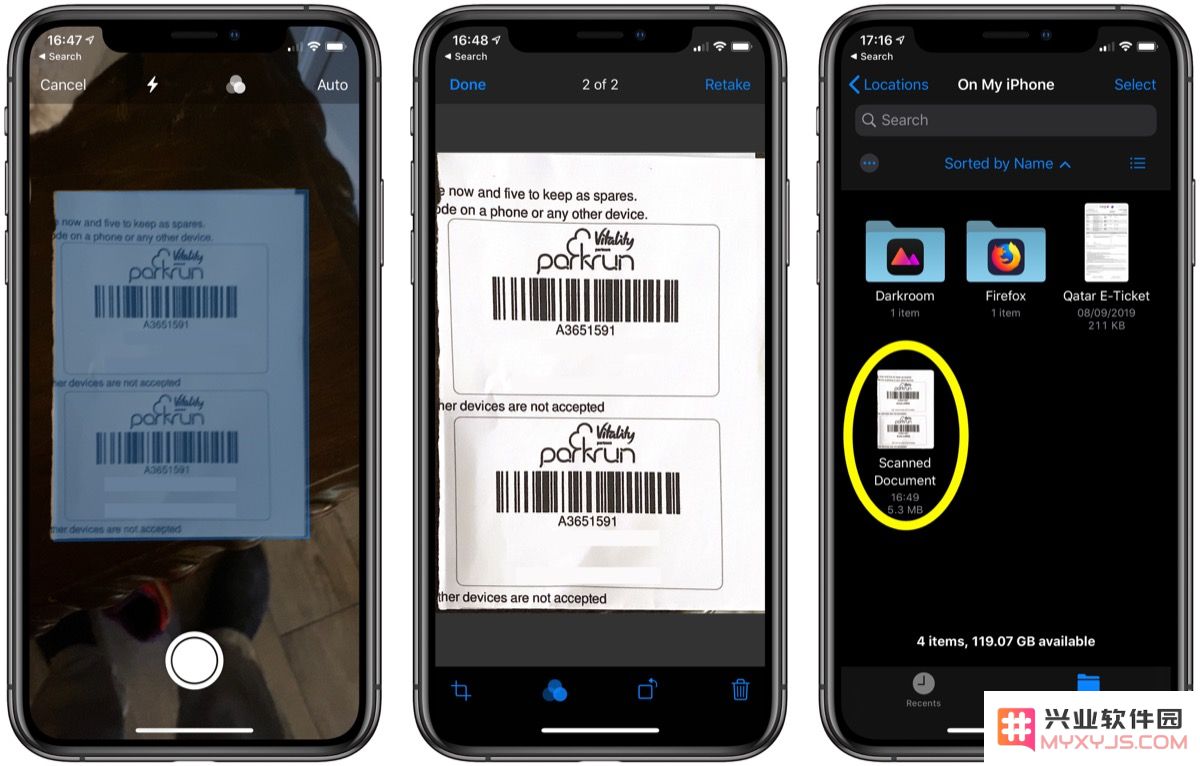 如何利用 iPhone「文件」应用中的扫描功能将纸质文件扫描为 PDF？