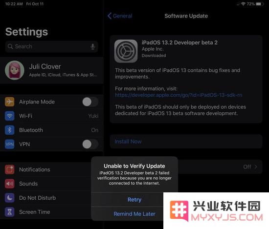 iPad Pro用户在升级到iPadOS 13.2 Beta 2后设备变砖了，应该如何进行有效的故障排除和修复步骤？
