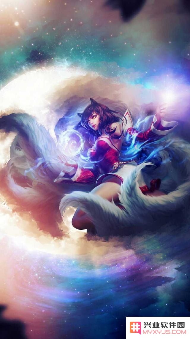 lol英雄联盟两个阿狸亲了亲