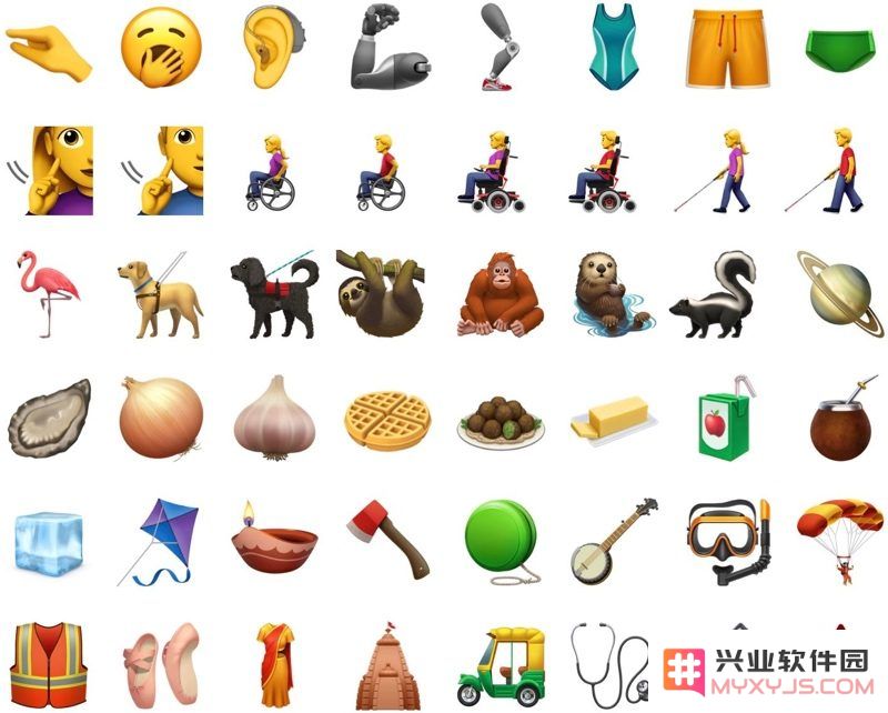 iOS 13.2版本新增了哪些可爱又有趣的Emoji表情符号？是否让你心动？