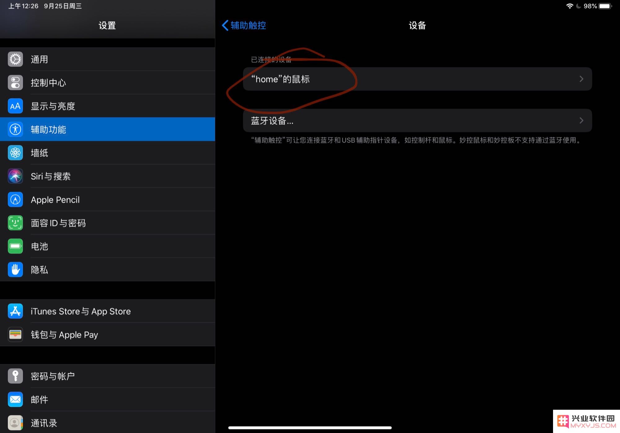 iPad 如何连接自家 Magic mouse 2？