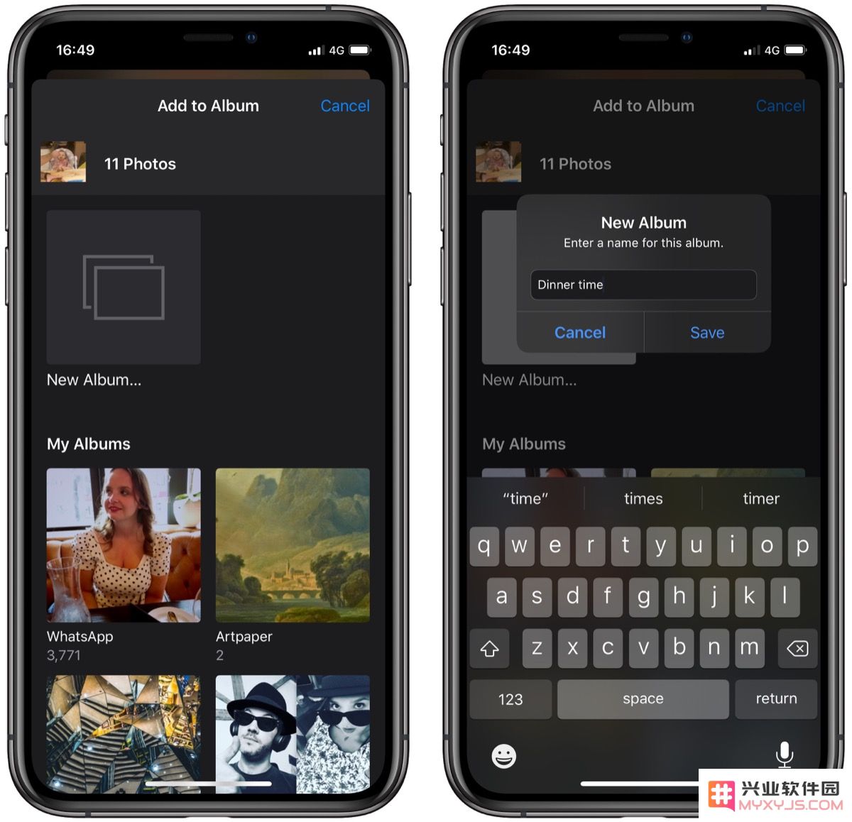 iOS 13 教程：如何选择多张照片并将其添加到新相册中？