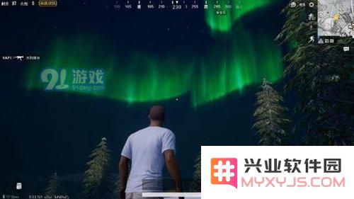 绝地求生刺激战场中的极光位置在哪里？如何触发极光天气效果？