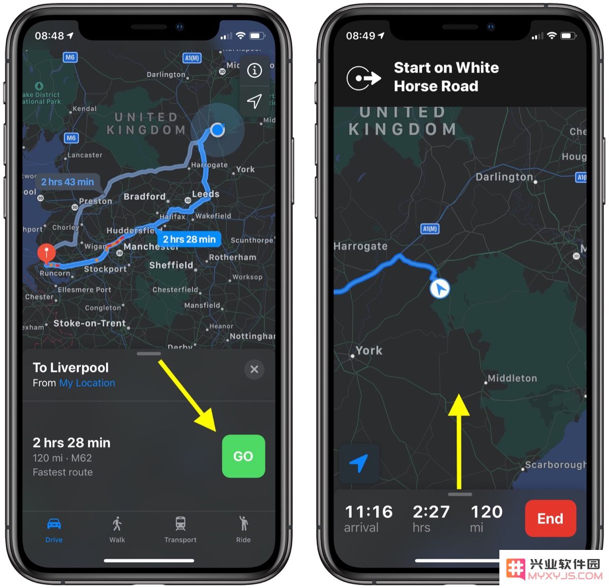 如何通过 iPhone 的「地图」应用向他人分享你的预计到达时间？
