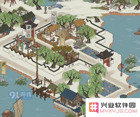 江南百景图美仁狸雕像怎么布局 美仁狸美观高效雕像布局推荐