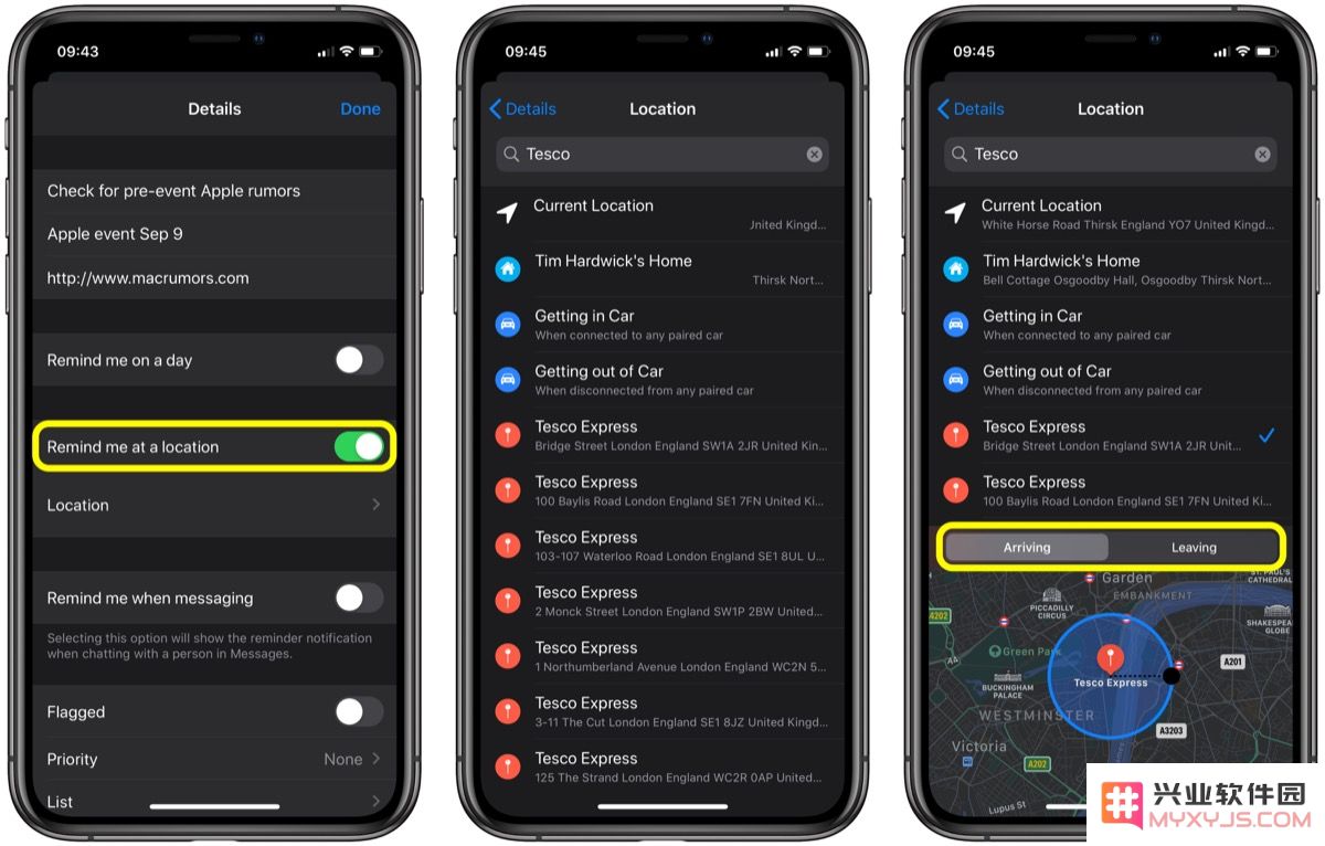 iOS 13 教程：如何在 iPhone 上创建基于位置的提醒？