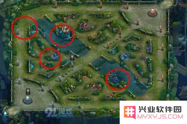 王者荣耀中哪些地方最容易引发激烈团战？峡谷地图团战高发位置详细盘点