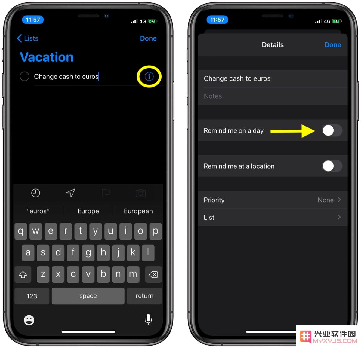 iOS 13 教程：如何在「提醒事项」中创建特定时间的提醒？