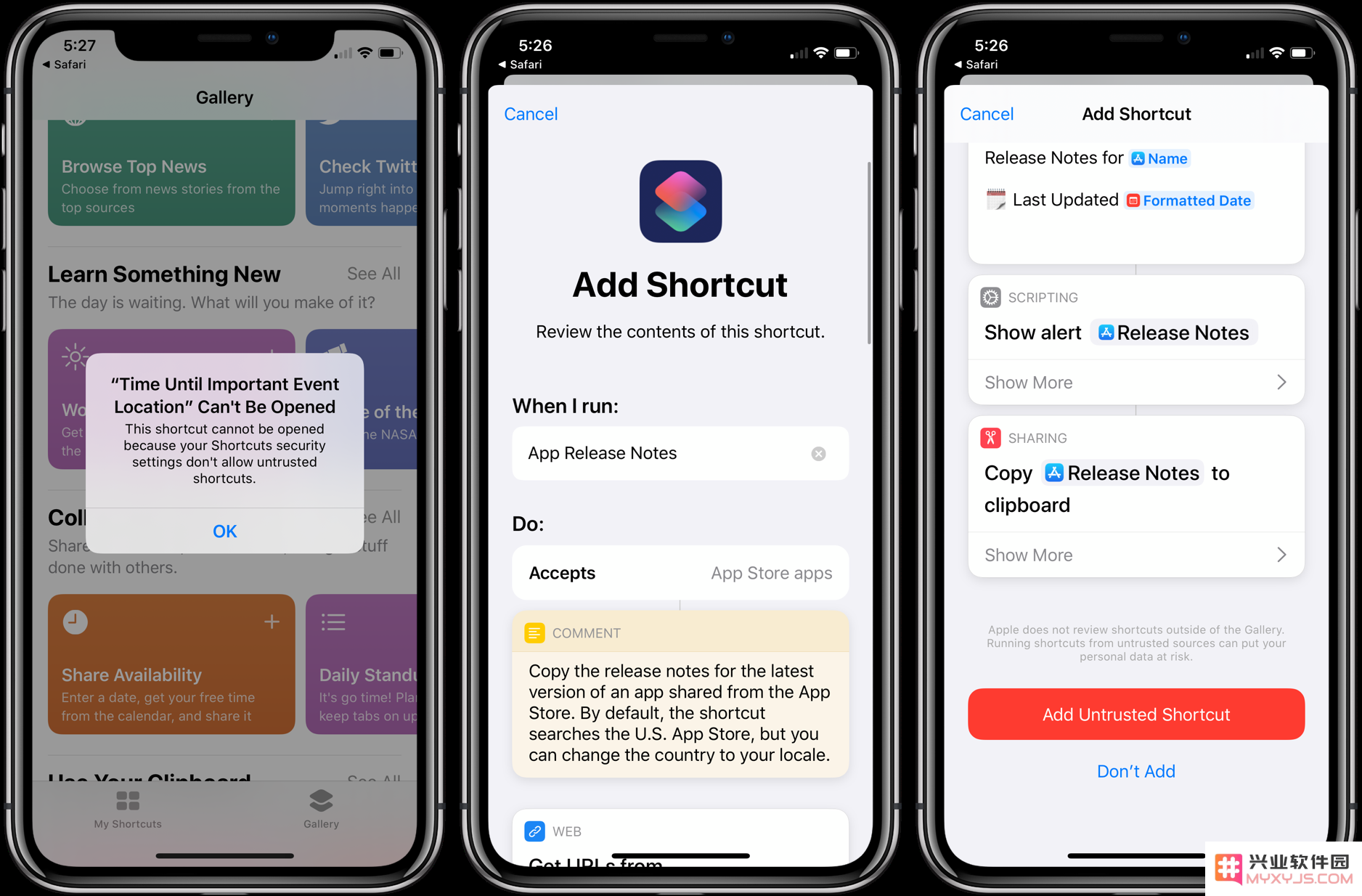å¦ä½åè®¸ä¸åä¿¡ä»»çå¿«æ·é®iOS 13