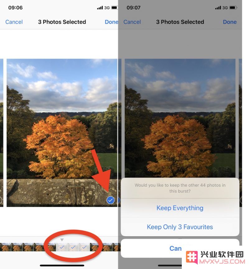 如何在 iPhone 和 iPad 上拍摄连拍照片？如何保存单张照片？