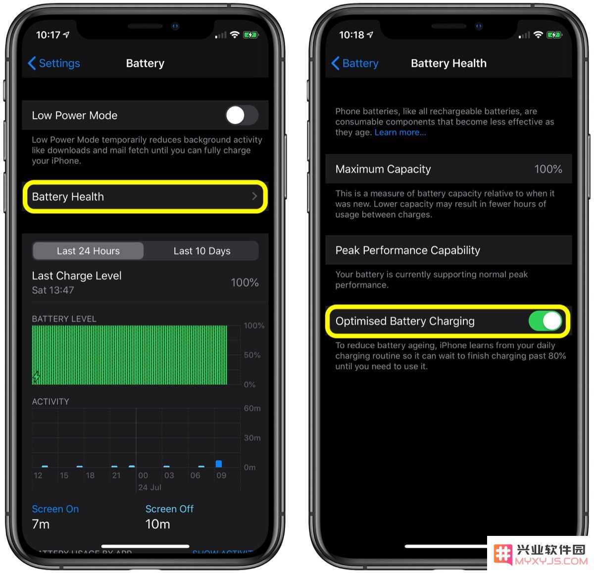 如何在 iOS 13 的设备上开启「优化电池充电」？