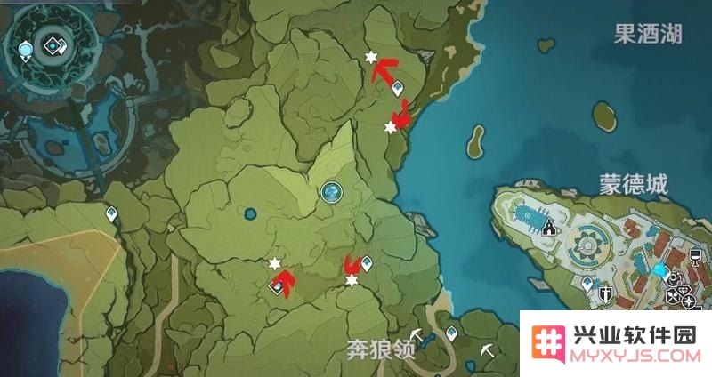 原神铁矿在哪里