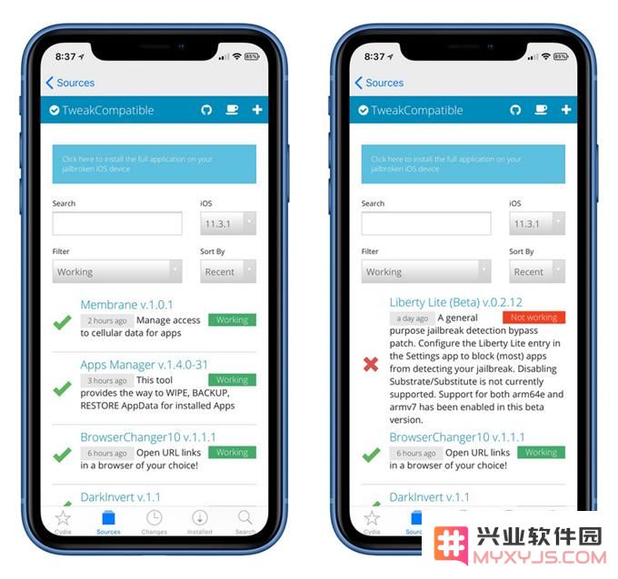 2 个方法查询某款插件是否支持你的 iOS 版本