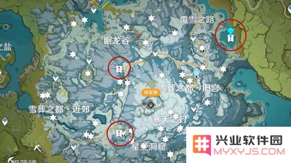 原神雪山攻略