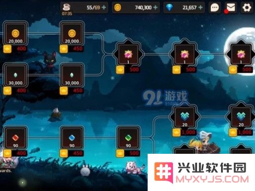 《坎公骑冠剑》永恒浪人路线图文一览