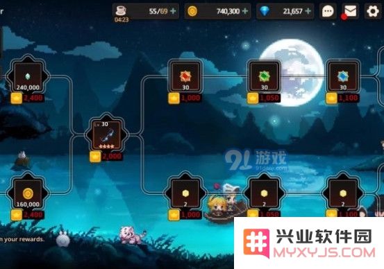 《坎公骑冠剑》永恒浪人路线图文一览