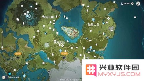 原神风神瞳路线图