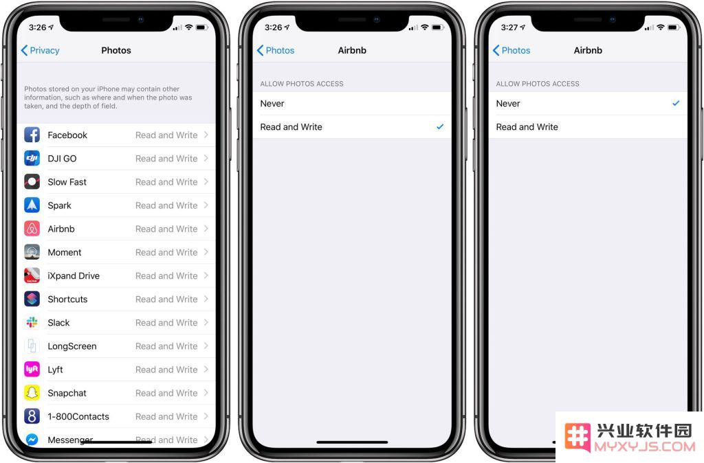 如何检查哪些应用可以直接读取或访问 iPhone 中的照片？