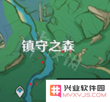 原神祓行的三个位置解密