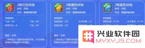 梦幻西游手游1-3级坐骑纹饰属性详解 坐骑纹饰属性哪个好？