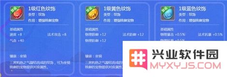 梦幻西游手游1-3级坐骑纹饰属性详解 坐骑纹饰属性哪个好？
