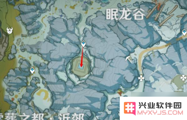 原神雪山解密元素方碑