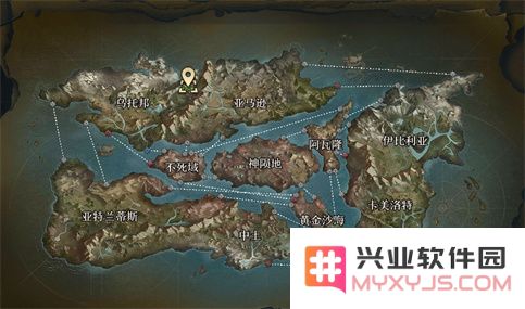 洪荒文明地域与奇观说明