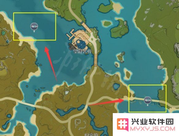 原神鱼获钓鱼地点