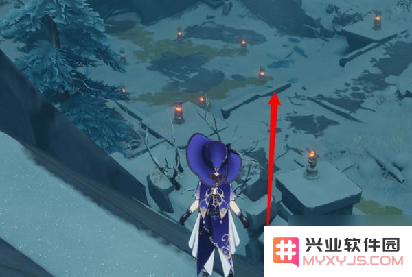 原神龙脊雪山4号石碑
