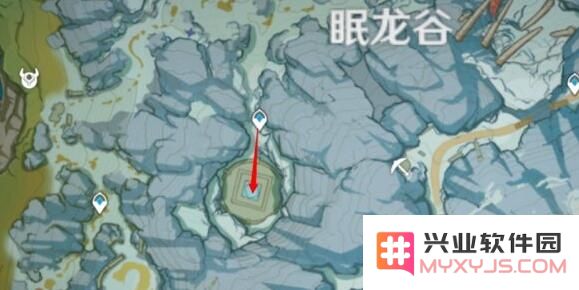 原神龙脊雪山4号石碑