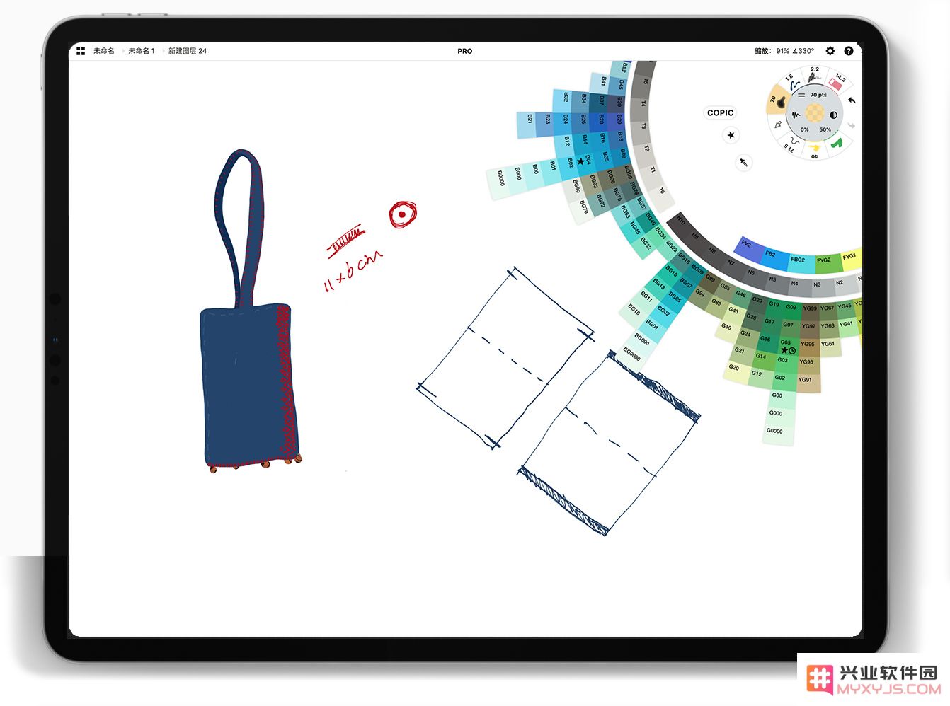 iPad 软件推荐：专业设计师不可或缺的绘图类 App