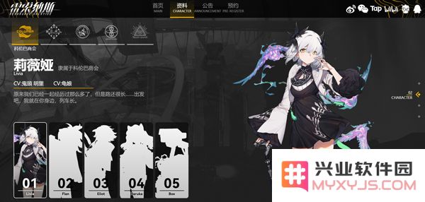 雷索纳斯角色档案