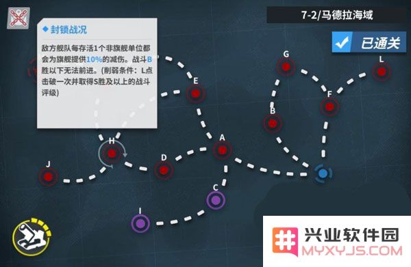 战舰少女r常规地图的点位和路线详解