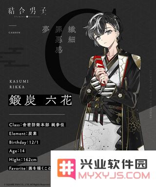 结合男子游戏人物介绍