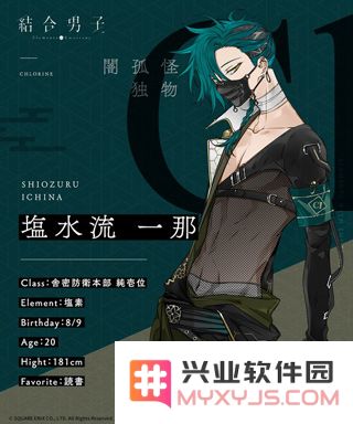 结合男子游戏人物介绍